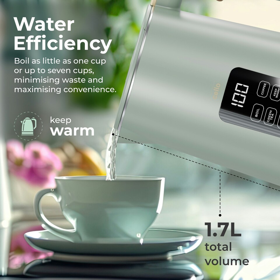 image 1 of Cello Digital Kettle with Temperature Control
