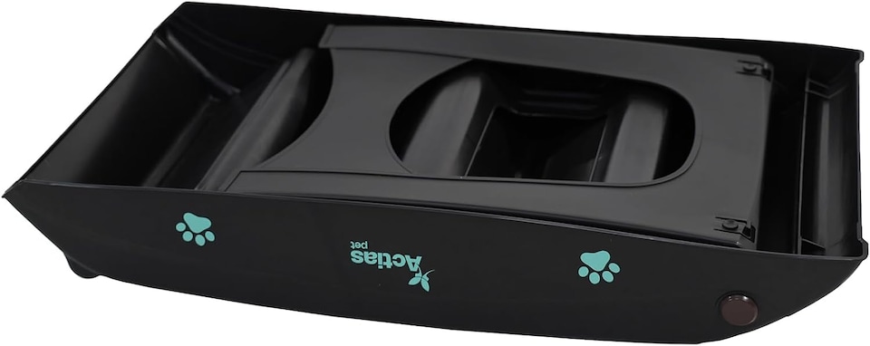 image 1 of Lightweight Folding Pet Stairs Black