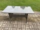 image 5 of Fimous 6 Seater Garden Rattan Furniture Corner Dining Set Rectangular Dining Table Indoor Outdoor Lounge Sofa Set Dark Grey Mixed