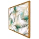 image 4 of Imprints peacock feathers (Picutre Frame) Grey | L