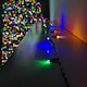 image 1 of 2 Pack of 400 LED 40m Premier Christmas Indoor Outdoor Multi Function Battery Operated String Lights with Timer in Multicoloured