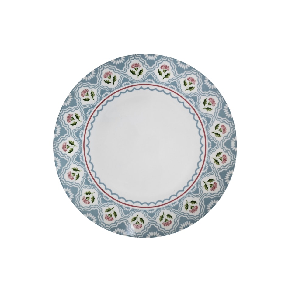 image 1 of Ulster Weavers Boho Floral Dinner Plate - Porcelain Multi
