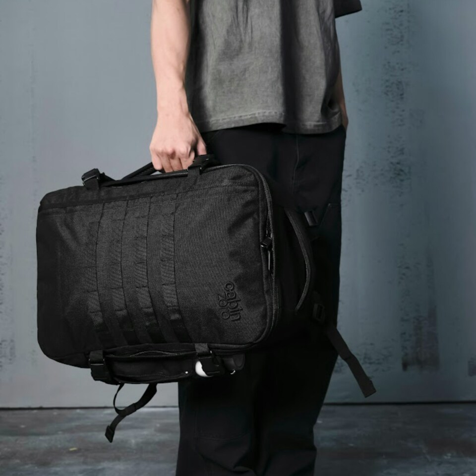 image 1 of Military Backpack 36L Absolute Black Black
