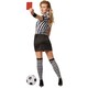 image 2 of Womens Ref Costume | Black | black/white | 2XL | 1