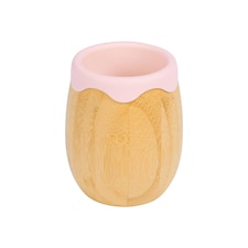 Tiny Dining Bamboo Baby Trainer Cup - 130ml - Pastel Pink | Pink | Pastel Pink