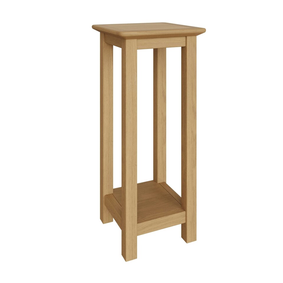 image 1 of Taberno Oak End Side Table Natural Oak Brown