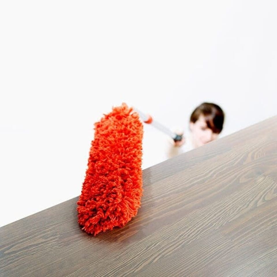 image 1 of OXO Good Grips Microfibre Extendable Duster
