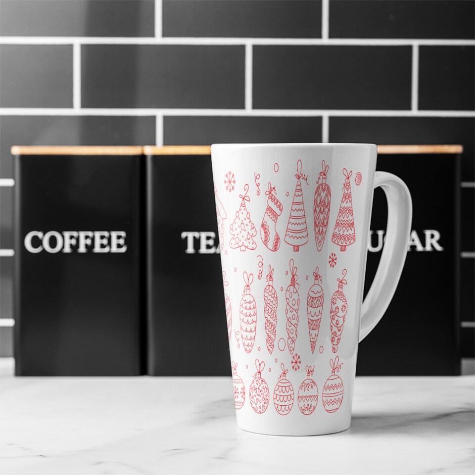 image 1 of Winter Toys Dining Latte Mug