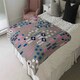 image 4 of Selection of Flowers in Pink, Blue & White (Blanket)