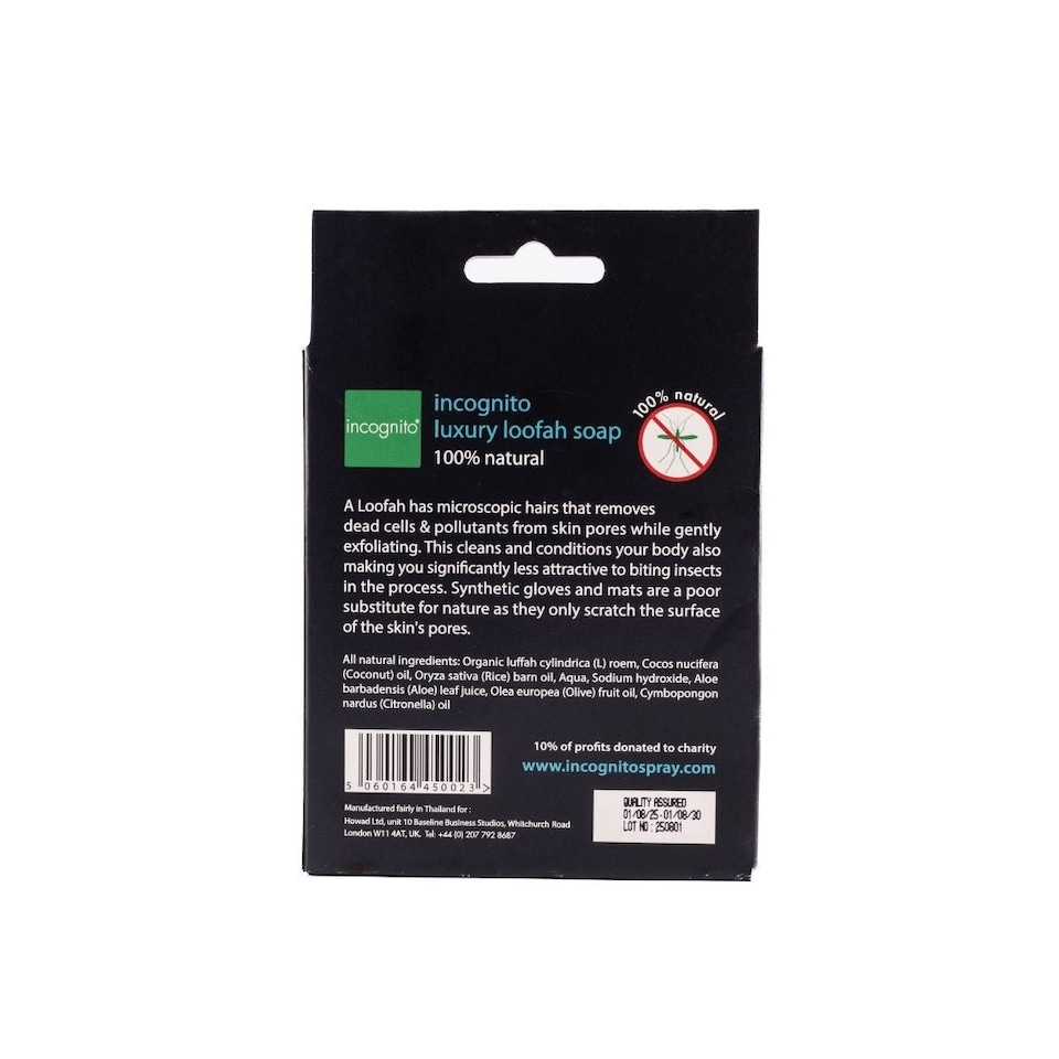 image 1 of incognito Luxury Loofah Soap