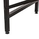 image 6 of Oypla 80cm Heavy Duty Industrial Writing Computer Desk Home Office Worktop Table Brown