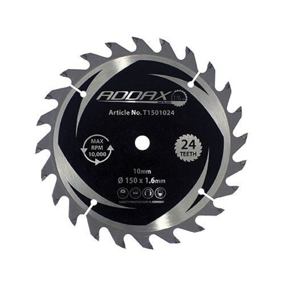 Timco - Handheld Cordless Circular Saw Blade (Size 150 x 10 x 24T - 1 Each)