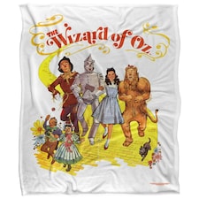 The Wizard Of Oz Painted Blanket - Multicoloured - One Size