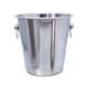 image 1 of Buckingham Champagne / Wine Bottle Bucket Stainless Steel 4.8 Litre / 21.5 cm , mirror finish