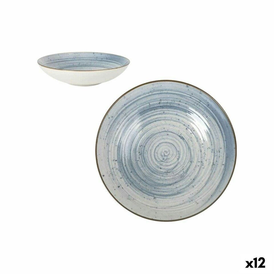 image 1 of Deep Plate La Mediterránea Swirl Ø 21 cm (12 Units) N/A