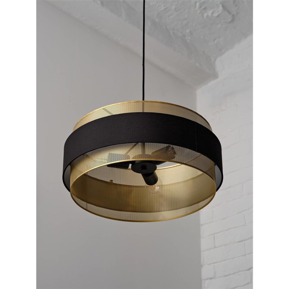 image 1 of Osram Decor Hornet Pendant Ceiling Light 3XE27 Black Max 3x10W LED Modern Indoor | Black | Black | 1