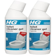 HG toilet cleaner gel hygienic - 2PK