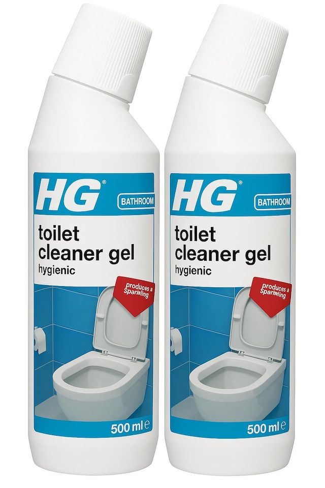 HG toilet cleaner gel hygienic - 2PK