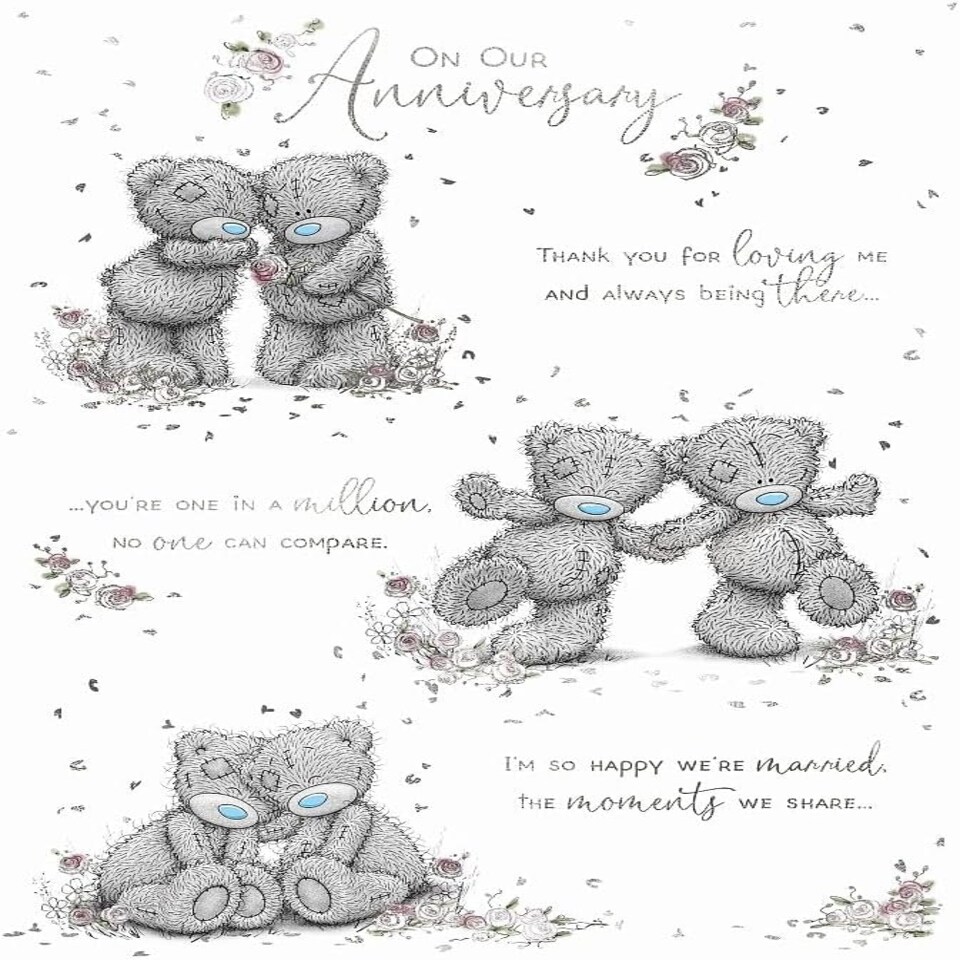 image 1 of Storyboard Bears Our Anniversary Card