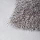 image 3 of BHS Pollyanna Knitted Cushion, Silver Grey | Silver