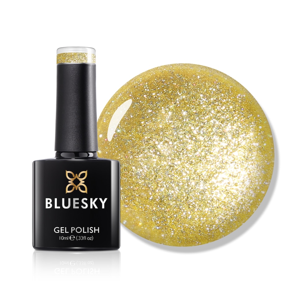 image 1 of Bluesky Gold Gel Polish - Ancient Gold 10ml | Gold | Ancient Gold | 10[en_GB] milliliter
