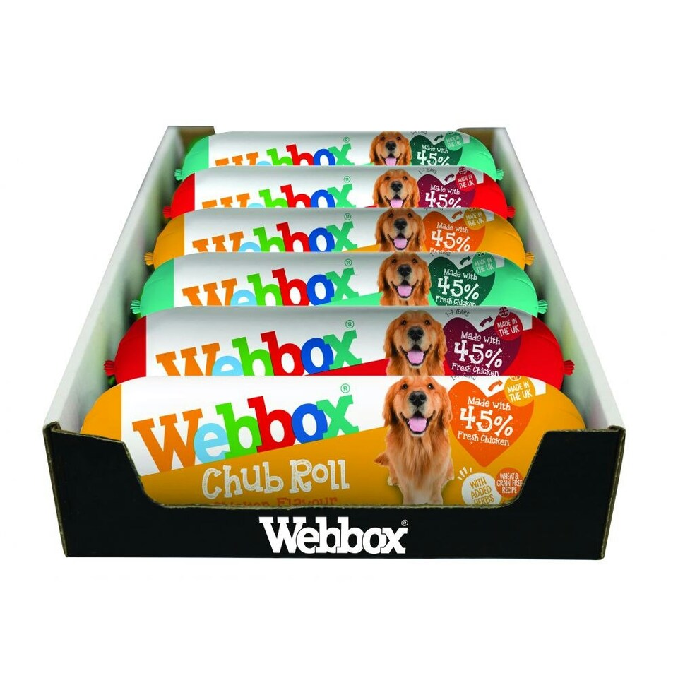 image 1 of Webbox Chub Roll Assorted 720g, Case of 8