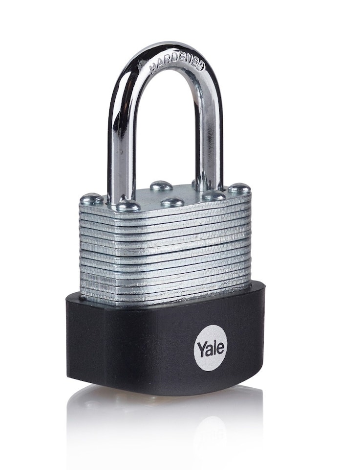 image 1 of YALE LAMINATED STEEL PADLOCK 40MM