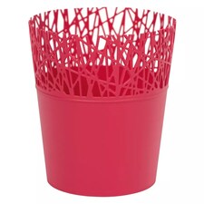 Mini Plastic Flower Planter Pots - 183x160x160 cm | Pink | Pink & Set of 1 | 1