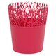 image 1 of Mini Plastic Flower Planter Pots - 183x160x160 cm | Pink | Pink & Set of 1 | 1