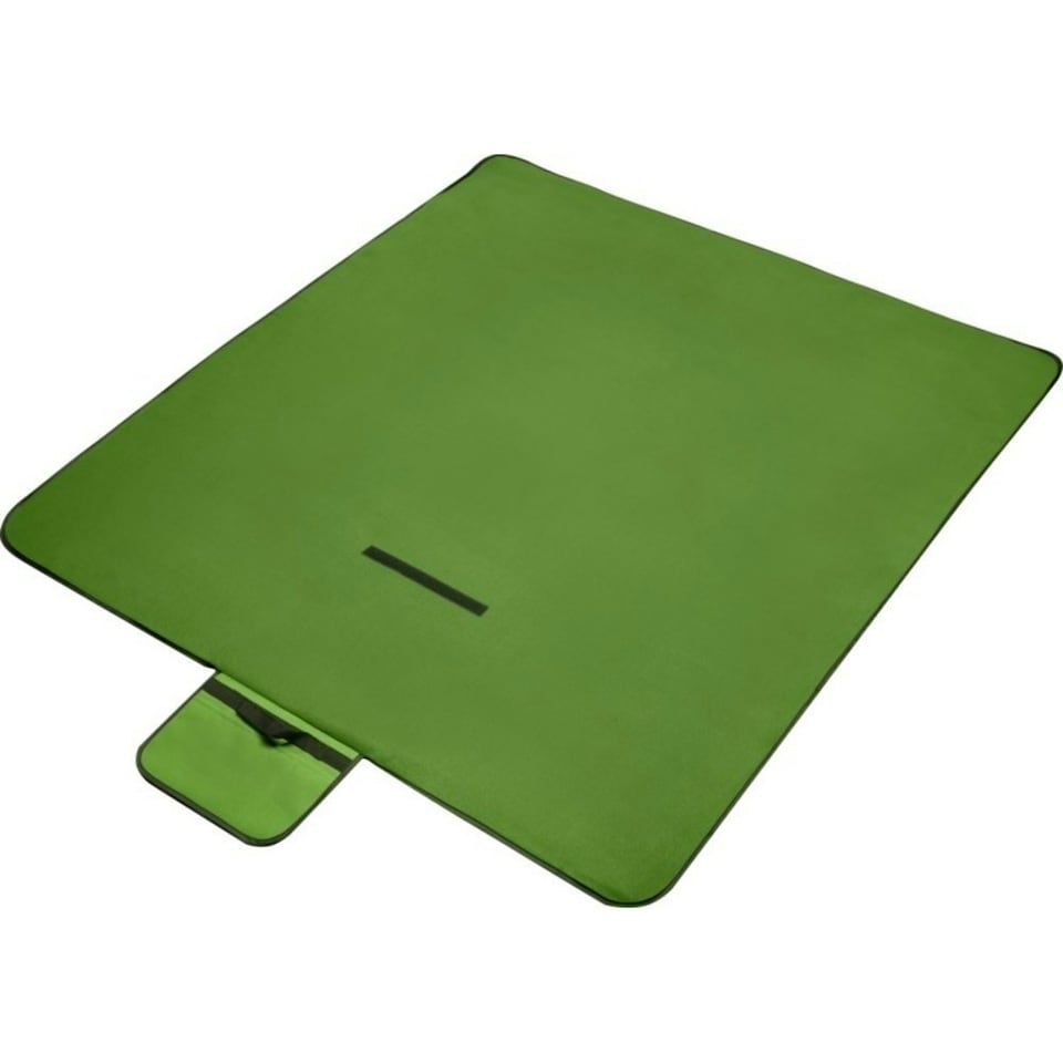 image 1 of Bullet Salvie Plastic Picnic Blanket - Green - One Size