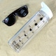 image 3 of Personalised Black 'Hydration Tracker' Water Bottle Clear | One Size