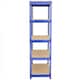 image 3 of 5 x Q-Rax 90 x 50 x 180cm Blue Blue
