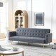 image 3 of Olivia 3 Seat Sofa Bed Set - 2 Colours Cream