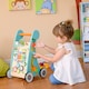 image 2 of Teamson Kids Preschool Play Lab Safari Animal Toddler Walker & Activity Station, Multi