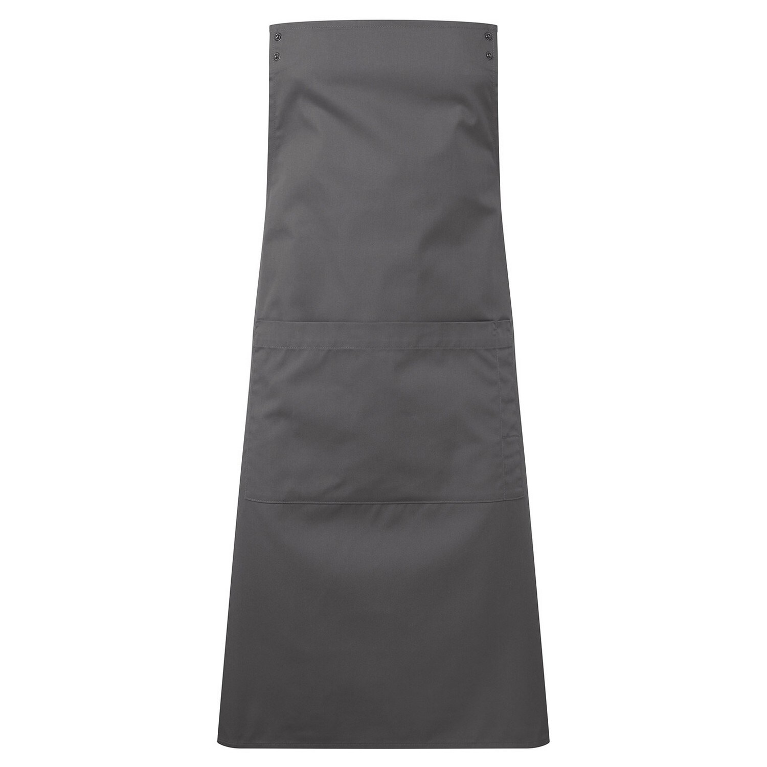 Premier Unisex Adult Swap & Pop Customizable Full Apron Grey Dark Grey One Size 1