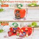 image 2 of Magic Pumpkin Doll House Playset with Characters Furniture and Classroom Accessories