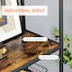 image 4 of HOMCOM 7 Tier Storage Shelves, Free Standing Book Shelf for Study