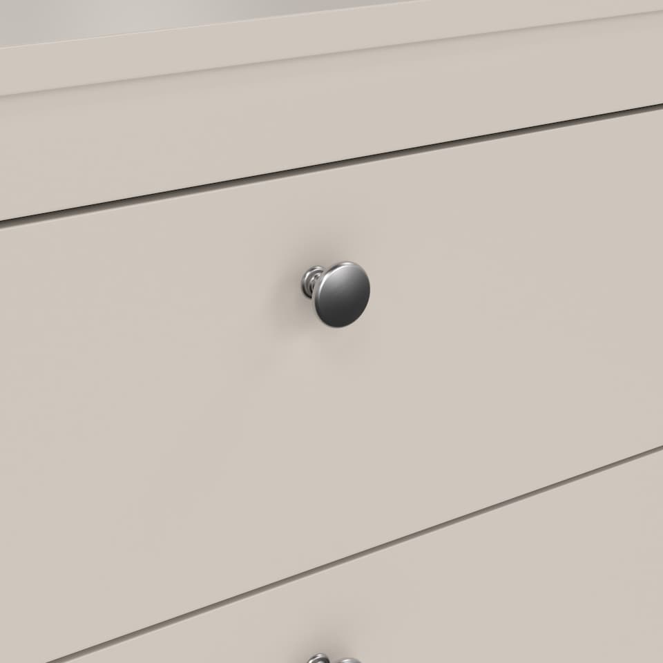 image 1 of Madrid Chest 3 Drawers in Cashmere