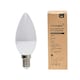 image 3 of ValueLights E14 4 Pack 5W Dimmable Candle Warm White Light Bulbs | White | Warm White