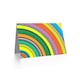 image 2 of Retro Circles Multi Coloured Art Blank Just to Say Card