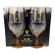 image 1 of Guinness Stemmed Pint Glass Set - 2 Piece Large Reusable Glass Craft Beer Drinking Tulip Lager Ale Pub Kitchen Tumbler Cups Set