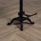 image 4 of Solid Wooden And Metal Adjustable Bar Stool L 36 x W 44 x H 65-76 cm