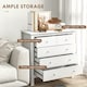 image 4 of HOMCOM Modern Chest Of Drawers, 5 Drawer Unit Storage Chest for Bedroom