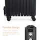 image 6 of VonHaus Oil Filled Radiator Portable Electric Heater