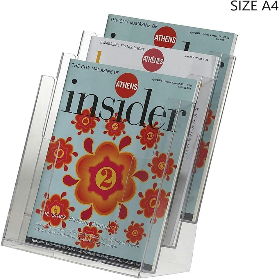 image 1 of A4 Three Pocket Literature Holder