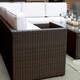 image 5 of Berlin Six Seater Corner Lounging Set in Brown