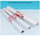 image 2 of Clear Self Adhesive Book Cover Roll 45cm x 3m - Transparent Film