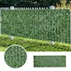 image 8 of Outsunny Artificial Leaf Hedge Panel Garden Fence Privacy Screen on Roll 1m x 3m