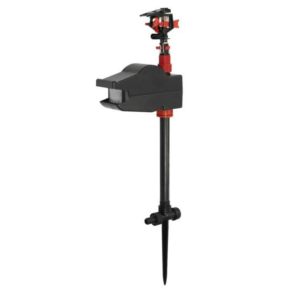 image 1 of PestBye Jet Spray Battery Operated Motion Activated Cat Scarer & Repellent Animal Repeller (Batteries Not Included)