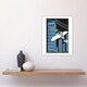 image 4 of Rendezvous on 968th Floor of a Skyscraper Jung Wall Art Poster Print 12X16"